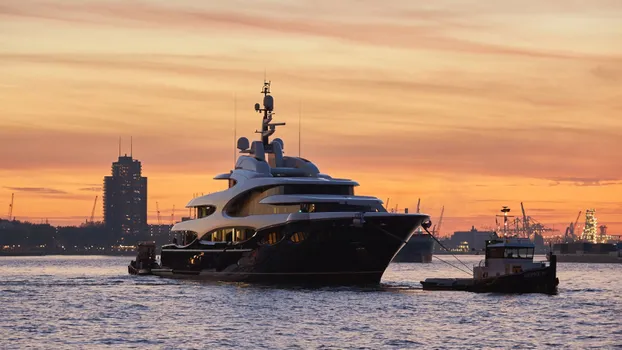 Spotted: 88.5m Oceanco superyacht Y715 on sea trials